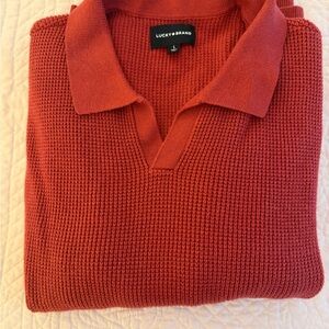Lucky Brand Crimson Knit Pullover